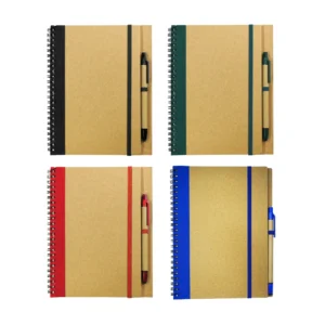 Recycled Notebook with Stylus Pen