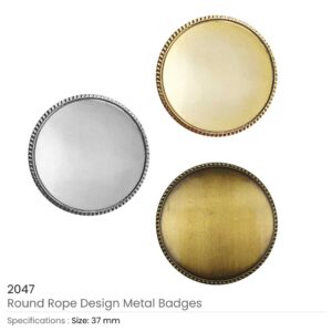 Round Rope Design Logo Badges - Image 6