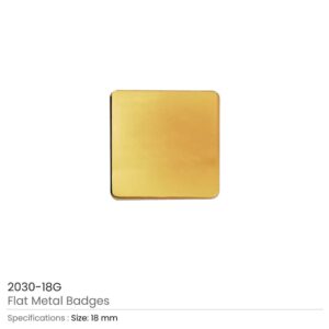 Square Flat Metal Badges - Image 6