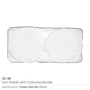Sunshades for Cars in White Tyvek Material - Image 6