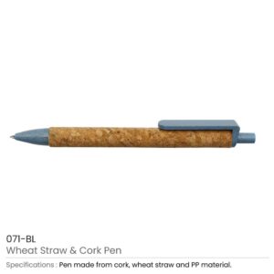 Wheat Straw and Cork Pens - Image 6