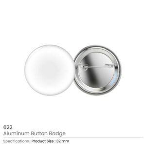 Aluminum Button Badges - Image 4