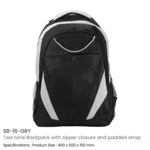 Two-toned Backpacks 600D Polyester Material - Image 9