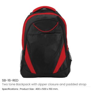 Two-toned Backpacks 600D Polyester Material - Image 8