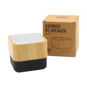 Cube Bamboo Bluetooth Speakers Ver. 5.0 - Image 6