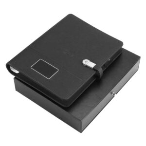 Wireless Powerbank Portfolio with USB and Light up Logo - Image 4