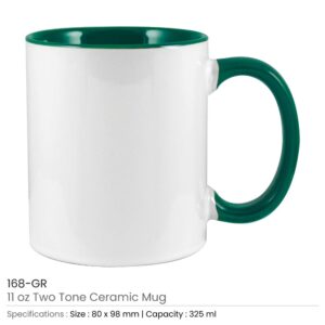 Two Tone Ceramic Mugs - Image 6