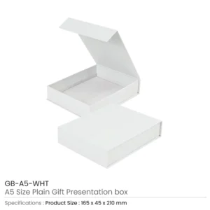 Plain Gift Packaging Box A5 Size with Magnetic Flap - Image 6