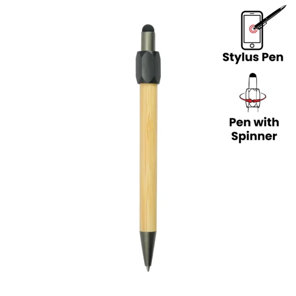 Bamboo-and-Metal-Stylus-Pen-with-Spinner-PN-SPN-03-Blank-3