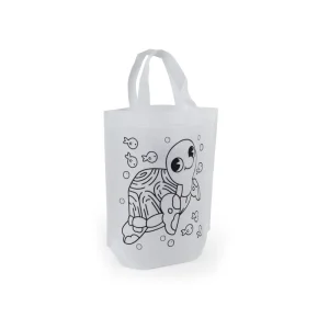 Mini Non-woven Bags 100GSM with 4Color Markers & Imprinted Turtle Outline - Image 5