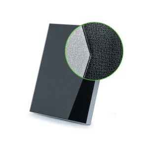 Two-Toned PU Leather Awards with Aluminum Frame & Stand – B5 Size in Luxury Box - Image 4