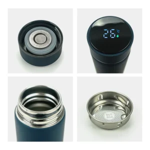 Smart Temperature LED Display Bottles in Soft Touch Finish - 500ml - Image 4